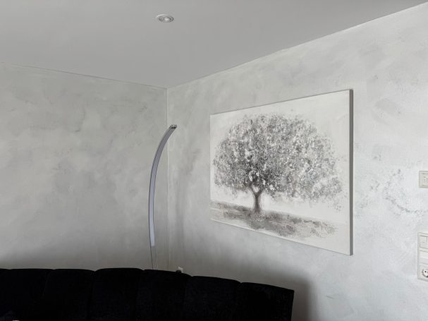 Streichtechnik in Silber