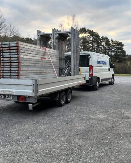 Gerüst bauen wir auch auf