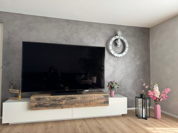 Streichtechnik in Anthrazit