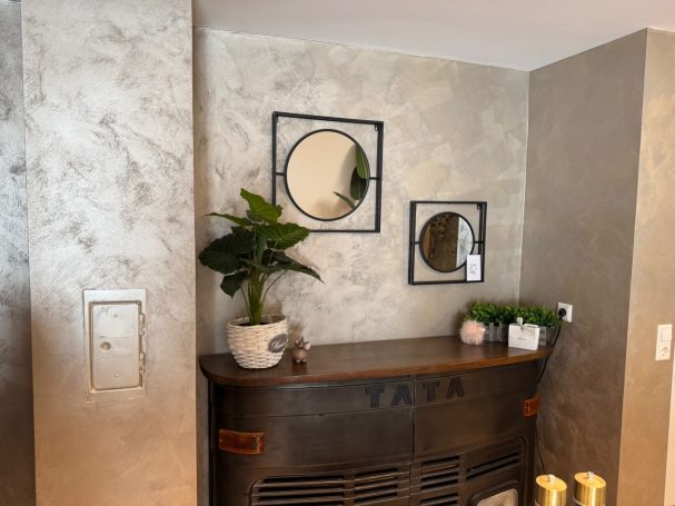 Streichtechnik in Bronze